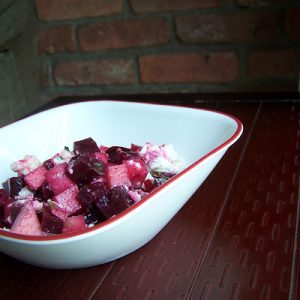 Roasted Beet And Apple Salad