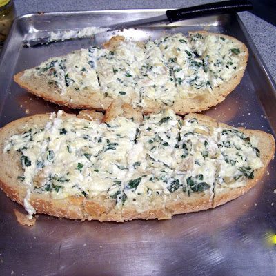 Spinach & Artichoke Breadsticks