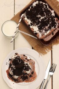 Oreo Ice Box Cake — (No Bake)