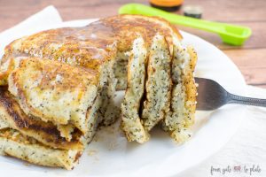 Orange Poppy Seed Pancakes