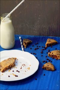 One Minute Chocolate Chip Cookie