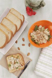 Garlic Almond Potato Spread