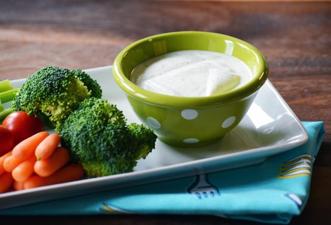 Lightened Up Ranch Dip