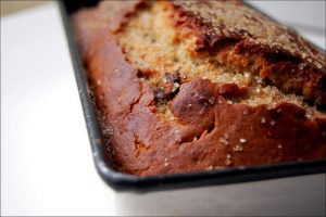 Peanut Butter-Chocolate Chip Banana Bread