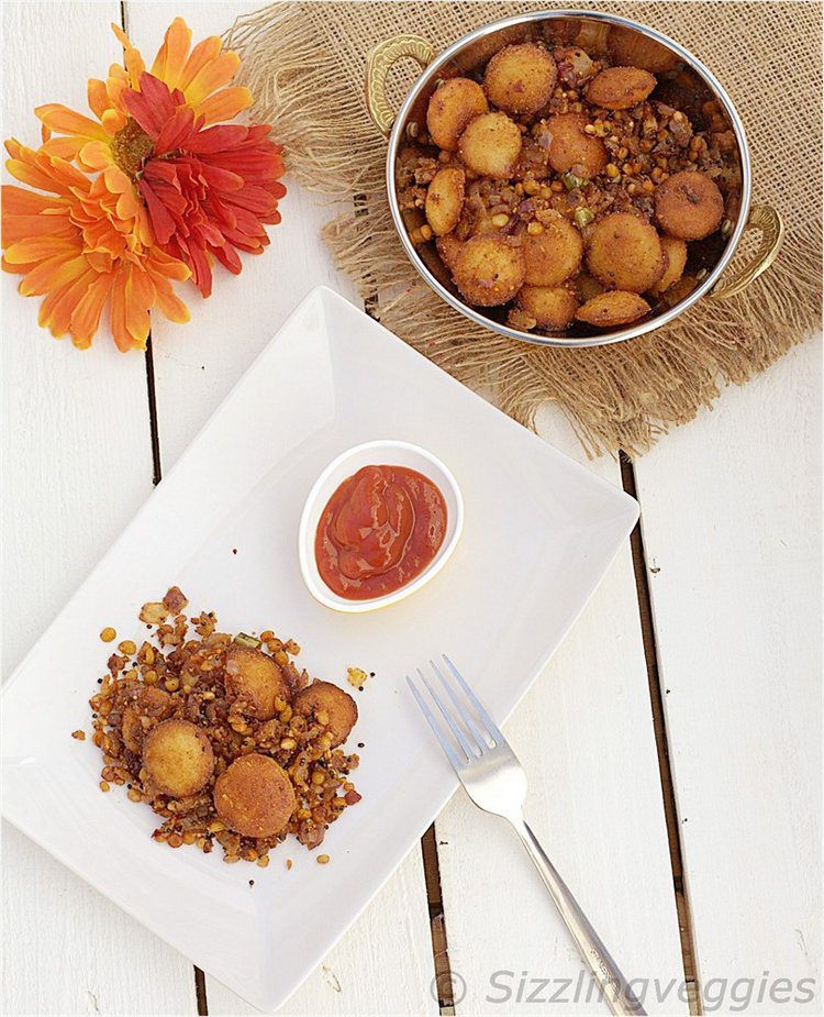 Fried Idli Upma