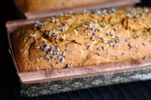 Lavender Pumpkin Bread