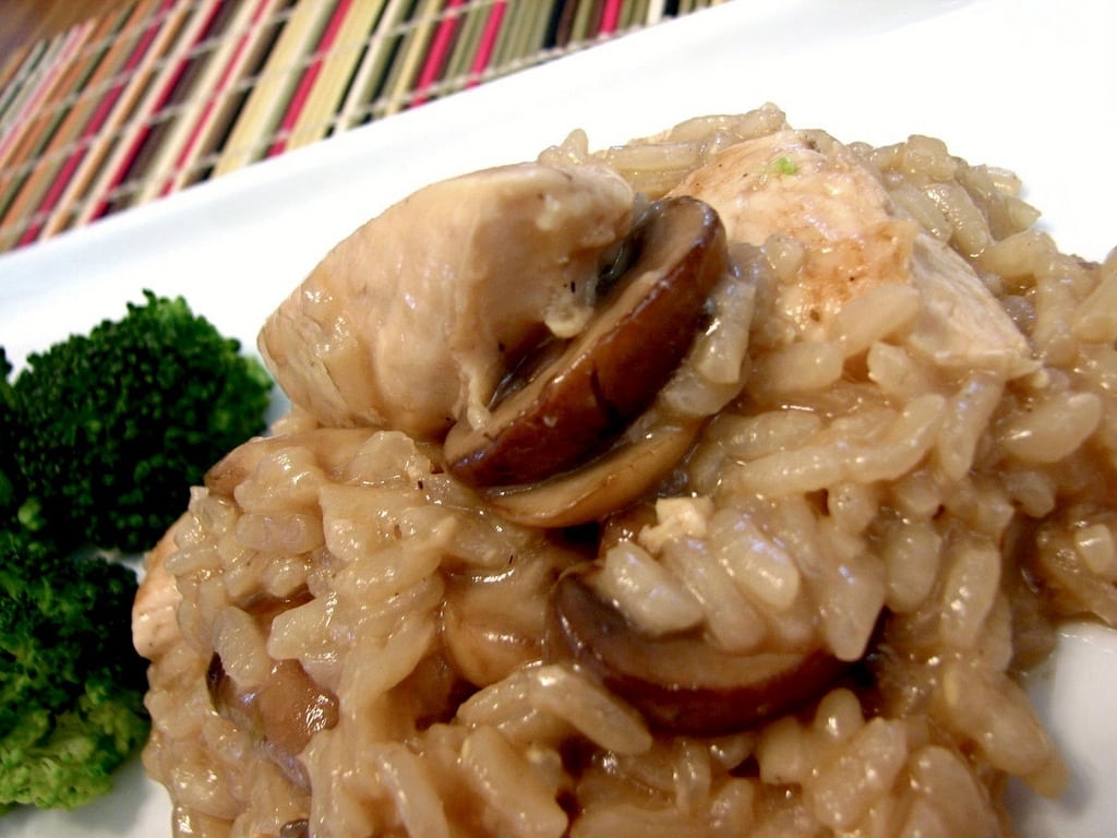 Chicken Marsala Risotto