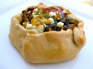 Roasted Vegetable Galettes