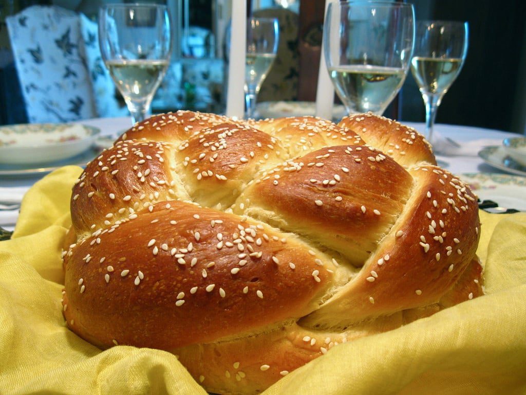 A New Year Feast: Challah & Noodle Kugel