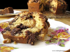 Chocolate Walnut Coffee Cake