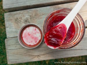 Vanilla Santa Rosa Plum Jam