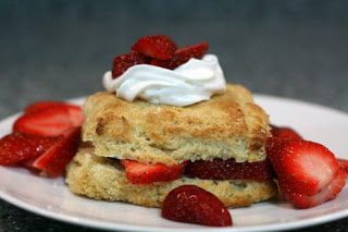 Meyer Lemon Shortcakes