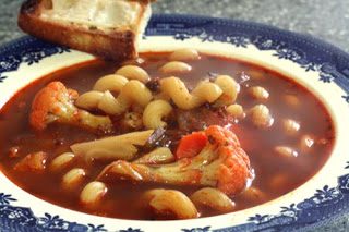 Smoky Cauliflower And Bean Soup