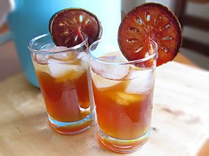 Bael Fruit Ice Tea