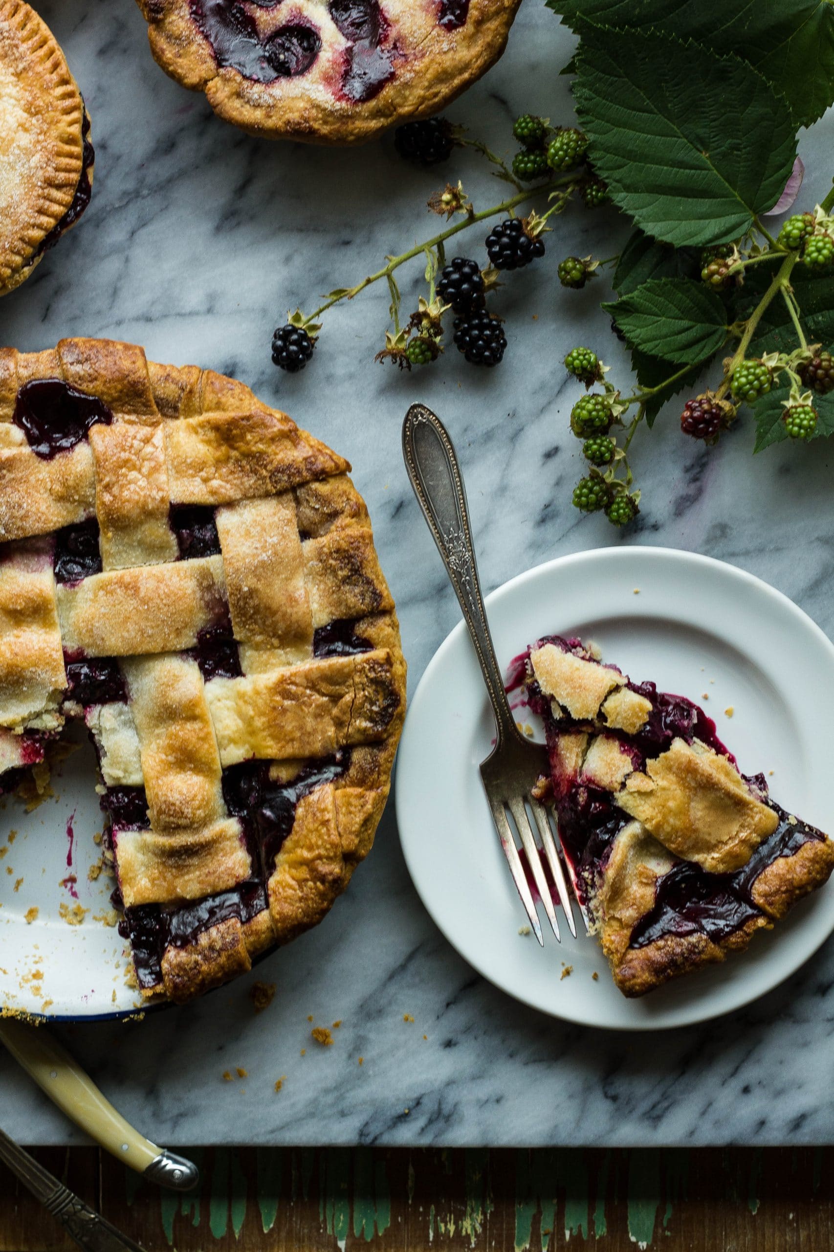 Black and Blueberry Ginger Pie 4