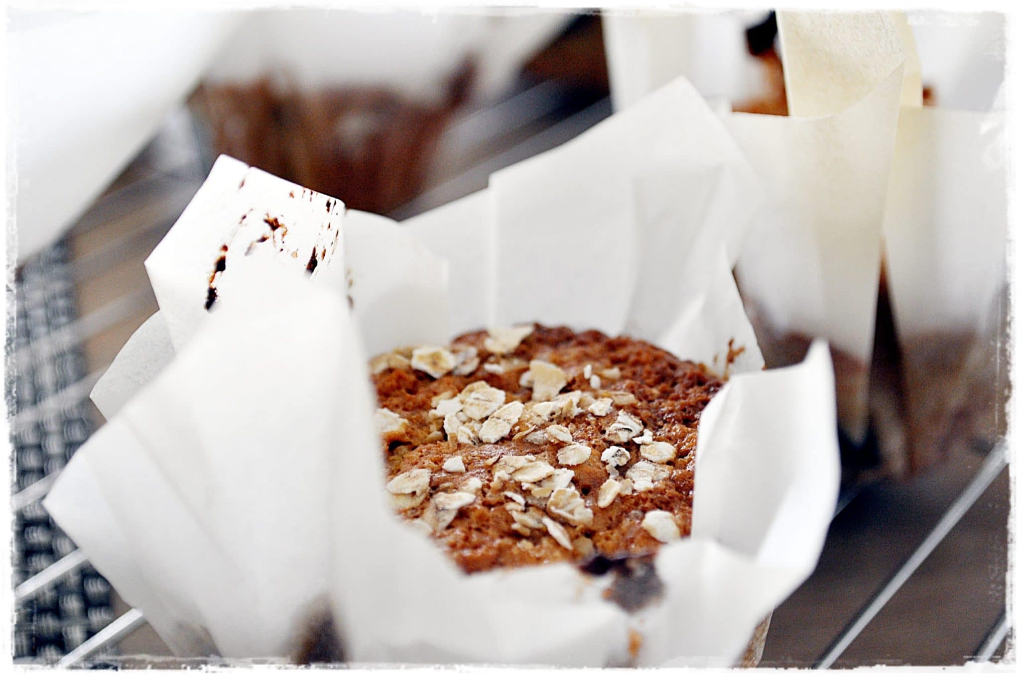 Blueberry Oaty Muffins