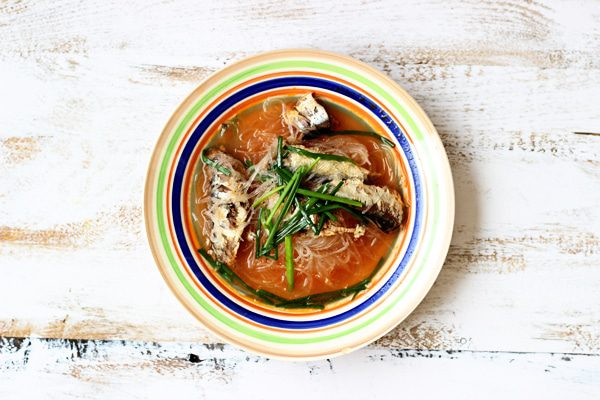 Canned Fish With Glass Noodle