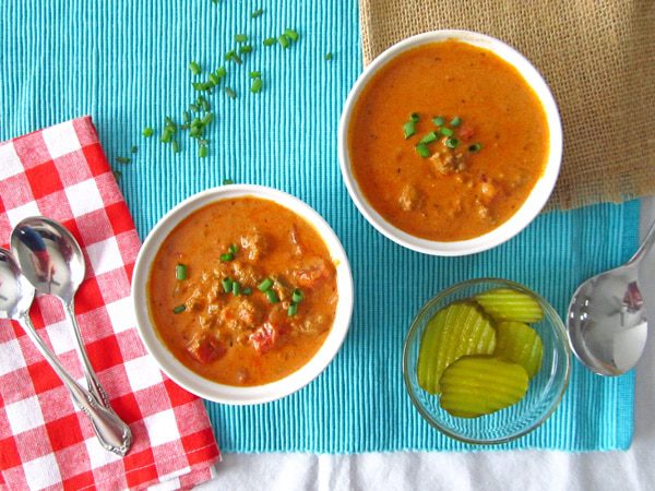 Recipe Cheeseburger Soup