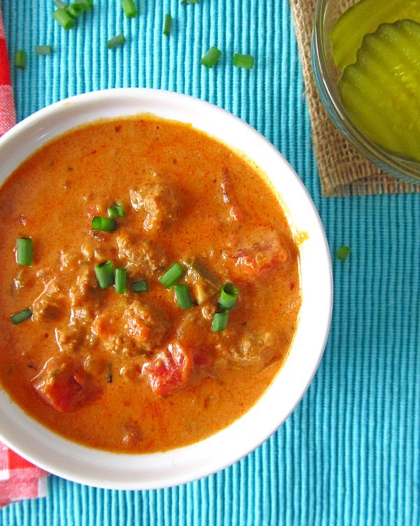 Cheeseburger Soup Recipe