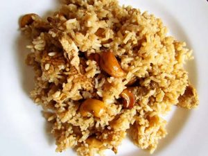 Chicken And Cashew Nut Rice
