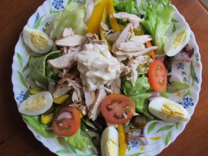 Hearty Chicken Mayo Salad