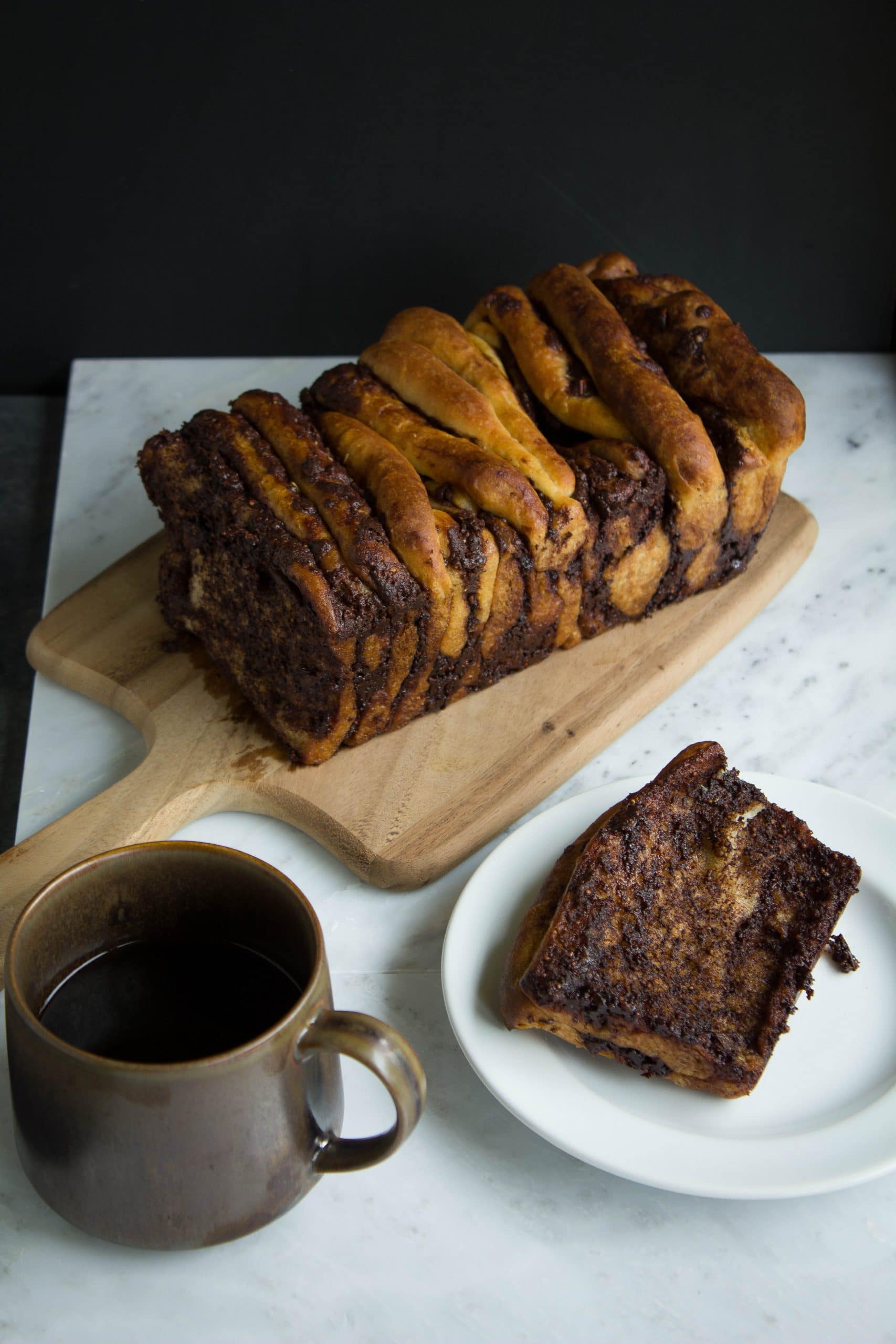 Chocolate Fig Fennel bread