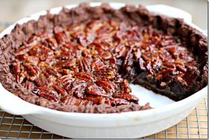 Double Chocolate Pecan Pie