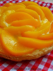 Peach Tart (With Creme Patissiere)