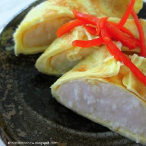 Fish Paste Egg Roll