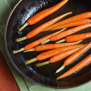 Pan-Roasted Maple Carrots