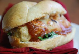 Meatball Marinara Sandwiches