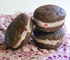 White Chocolate Raspberry Ice Cream Sandwiches