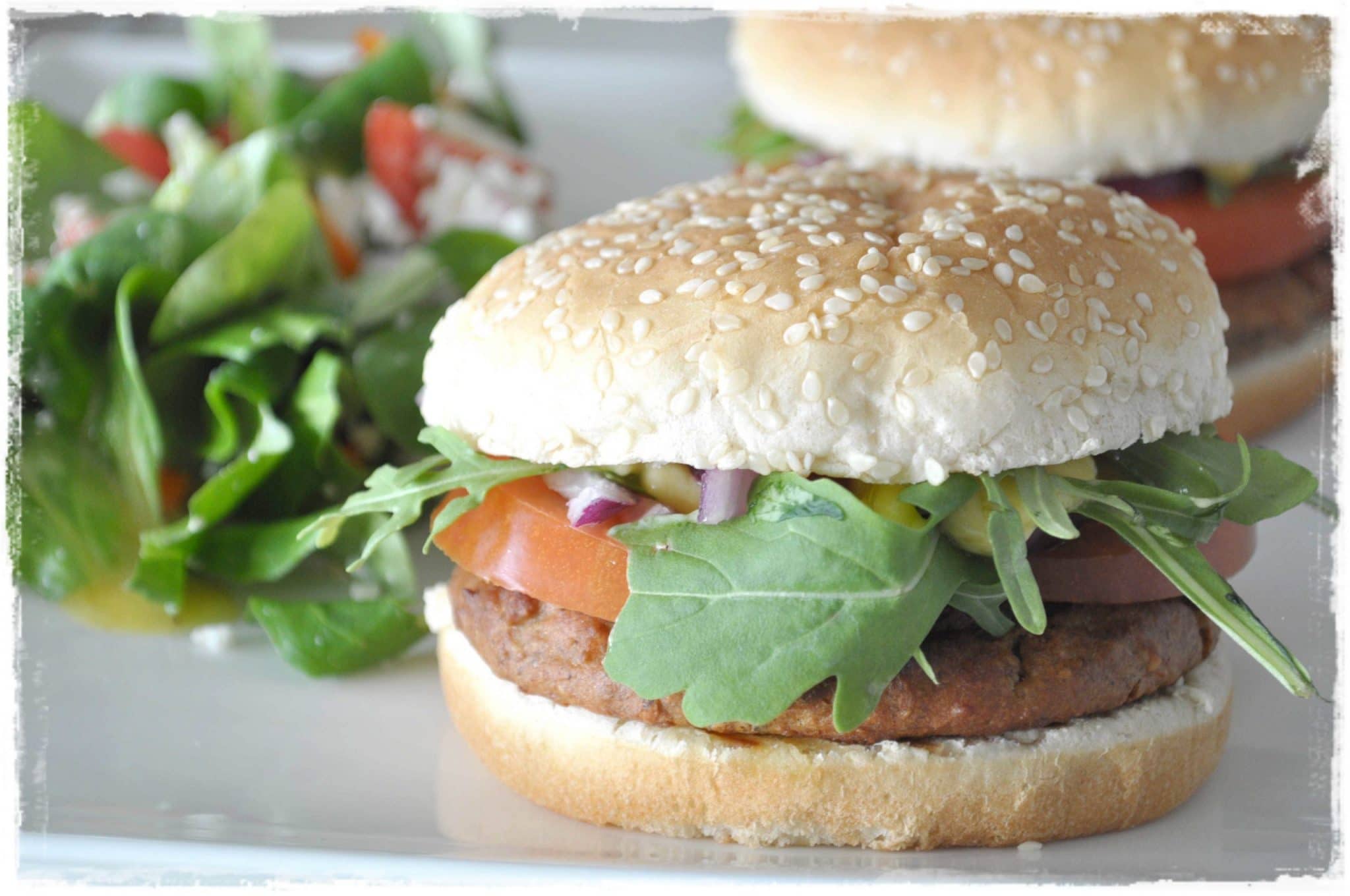 Gourmet Vegetarian Burgers …