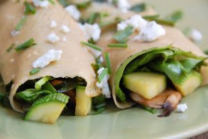 Garden Vegetable Crepes