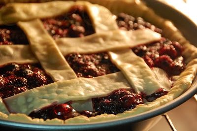 Blackberry-Blueberry Pie