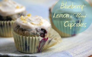 Blueberry-Lemon Cupcakes With Cream Cheese Frosting