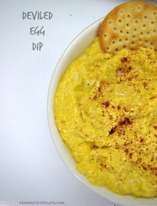 Deviled Egg Dip