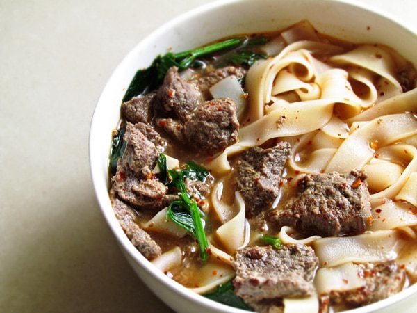 Easy noodle with marinated beef 2