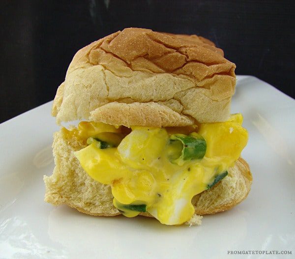 Egg Salad Sammies -- From Gate to Plate #graduationparty