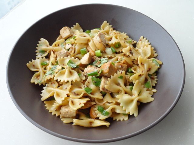 Sesame Chicken Pasta Salad