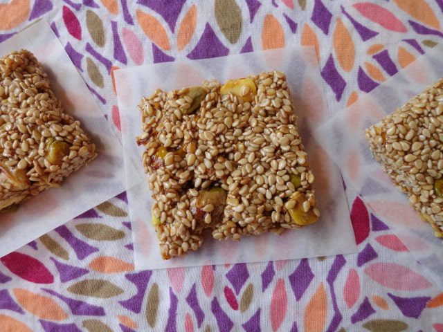 Pastelli: Sesame And Pistachio Bites