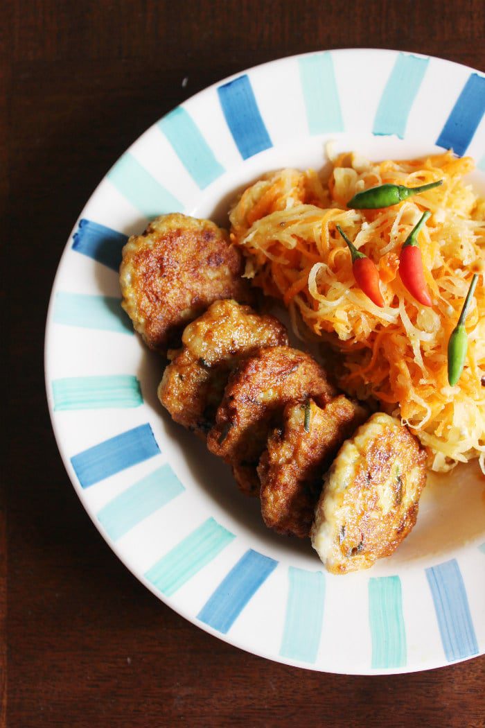 Fish Cake and Papaya Salad 1