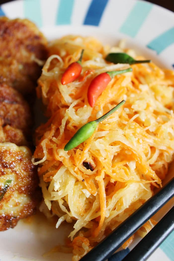 Fish Cake and Papaya Salad 4