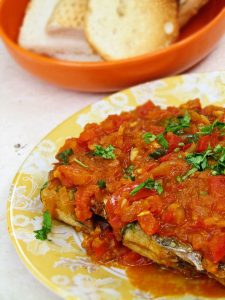 Fish In Tangy Sauce