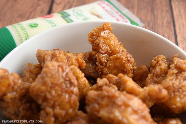 Honey Garlic Boneless Chicken Wings -- From Gate to Plate -- tripleSbites