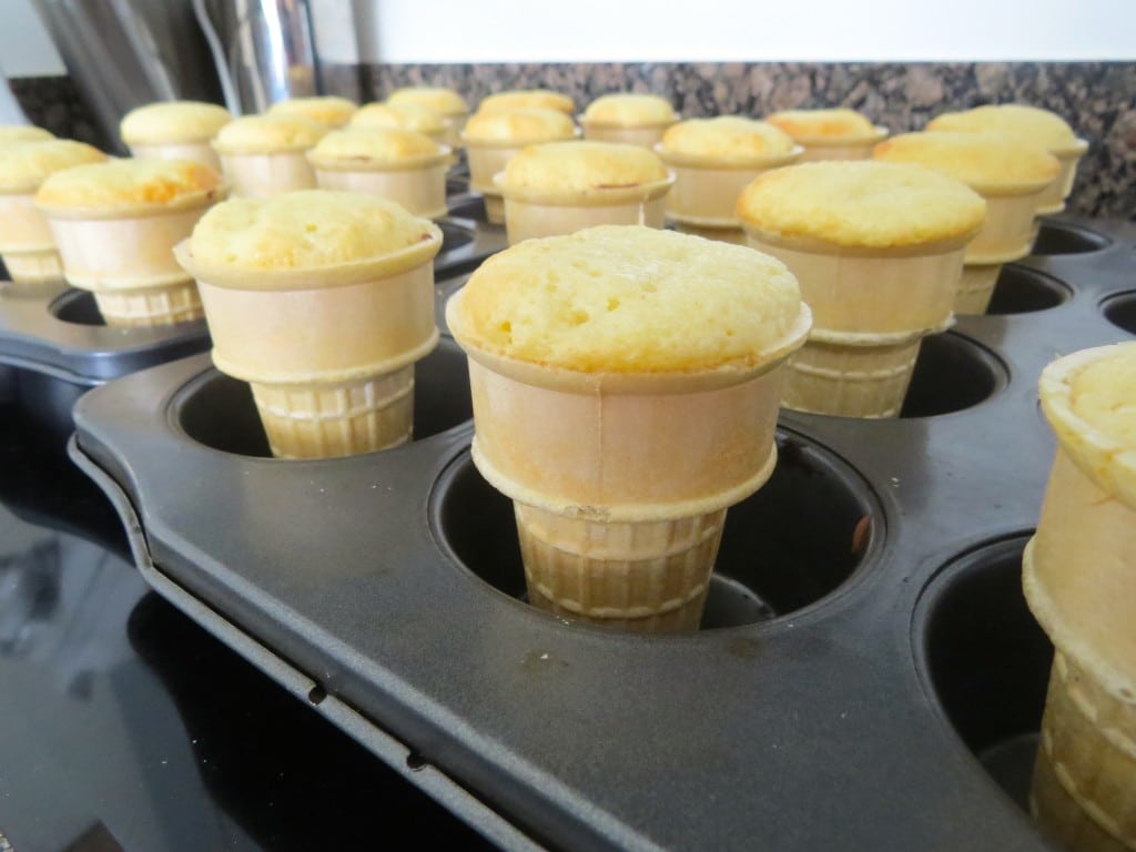cupcake ice cream cone recipe