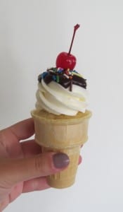 Ice Cream Cone Cupcakes