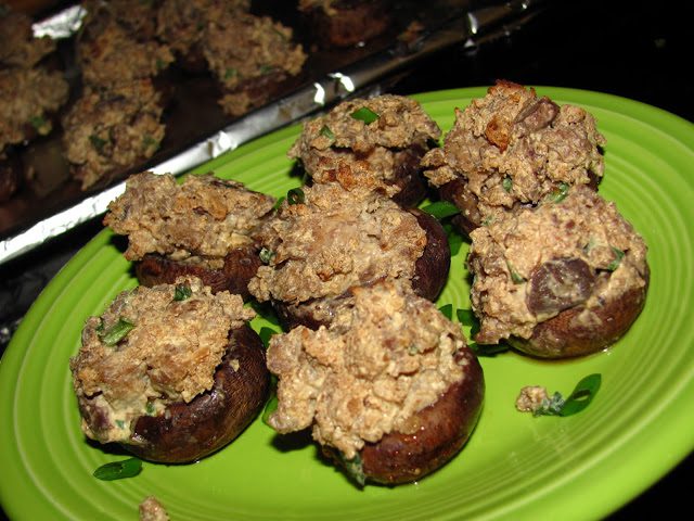 Sausage Stuffed Mushrooms