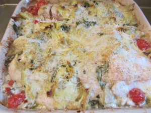 Chicken & Artichoke Bake