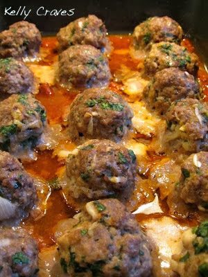 Smoked Mozzarella Stuffed Meatballs